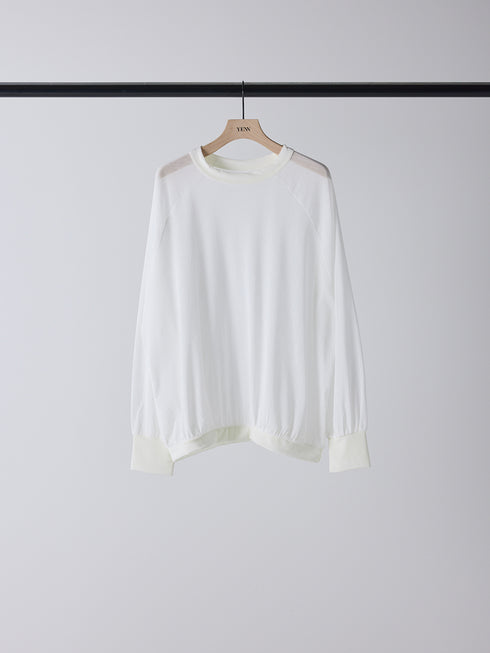 【 予約:2月上旬 】COTTON TULLE WIDE PO /Y261-82026